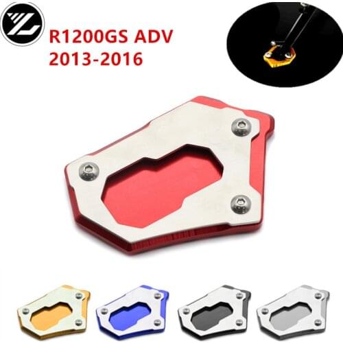 Motorcycle Side Stand Kickstand Enlarge Extension Pad for BMW R1200GS ADV Adventure 2013 2015 2014 2016
