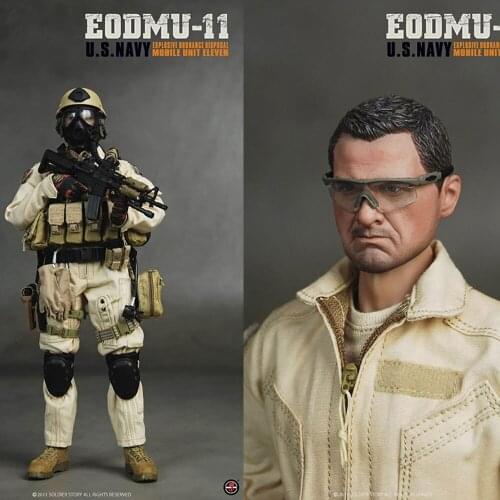 In Stock SoldierStory SS055 1/6 Scale Collectible US Navy EODMU-11 Soldier 12'' Action Figure Model for Fans Holiday Gifts
