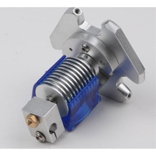 1.75/3mm Delta Kossel V6 single M3 fisheye effector hotend full kit with Aluminum Alloy metal M3 fisheye effector