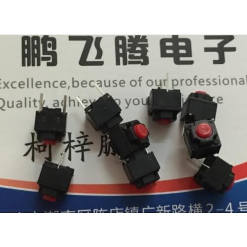 10PCS Mute button 6*6*7.3 Silent switch wireless mouse wired mouse button micro switch free shipping