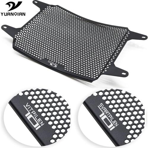 Motorcycle CNC Aluminum Radiator Side Guard Grill Grille Cover Protector For Husqvarna Svartpilen 701 Vitpilen 701 18-2019 2020