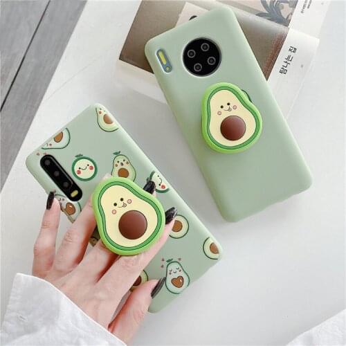 Case For Vivo Y93 Y95 V11i Y11 2019 Fashion Hot 3D Avocado TPU Cover for Y83 Y85 Y66 Y65 V5 Lite V15 Y17 Y15 Y12 Y19 U3 U20 Y5S