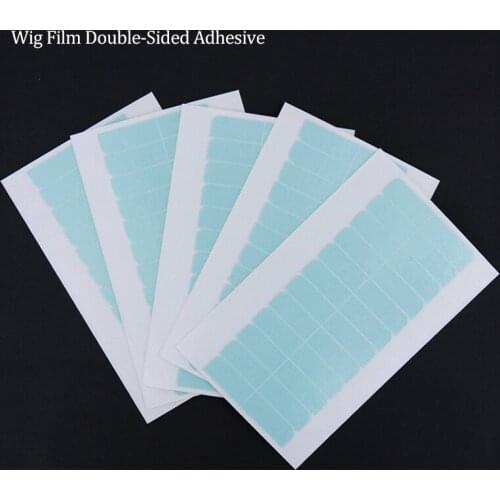 DIANQI 5Pcs Wig Film Double-Sided Adhesive Substitute Waterproof Lace Wig Invisible Seamless Hair Extension Tool