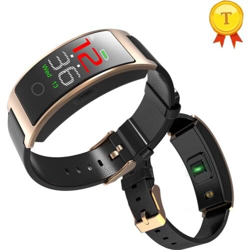 2018 Hot Selling calorie counter blood pressure monitors waterproof bluetooth health bands bracelet man smart band for elders