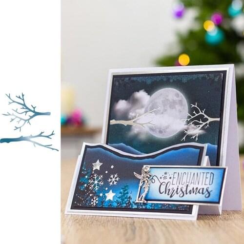 Dead Branch Hot Foil Plate Metal Cutting Dies for Scrapbooking and Card Making New 2019 die cuts