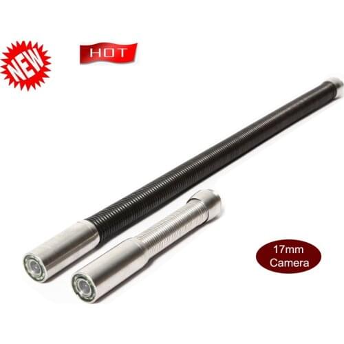 17mm Snake Sewer Drain Pipe Wall Inspection Endoscope Camera head with 25mm lenth for camera reapir