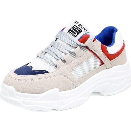 2020 New Spring Walking Espadrilles Womens Tennis Shoes Ladies Mesh Flat Shoes Breathable Casual Shoes Fashion Sneakers U13-41