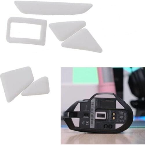 New Arrival 1 set/pack 2nd Enhanced Edition Tiger Gaming Mouse Skates Feet For Razer Basilisk Ultimate Mouse White Glides Curve