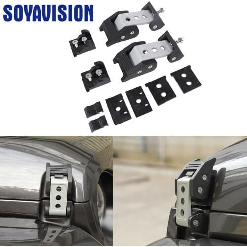 New Car Engine Lock Hood Latch Catch Lock Cover for Jeep Wrangler JL 2018 2019 Car Accessories Styling