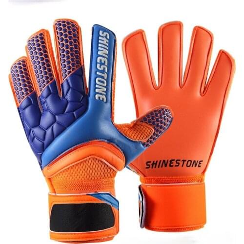 Outdoor Football Goalkeeper Glove Kids Breathable Professional Goalkeeper Gloves Durability Gant De Foot Football Gloves ED50FG