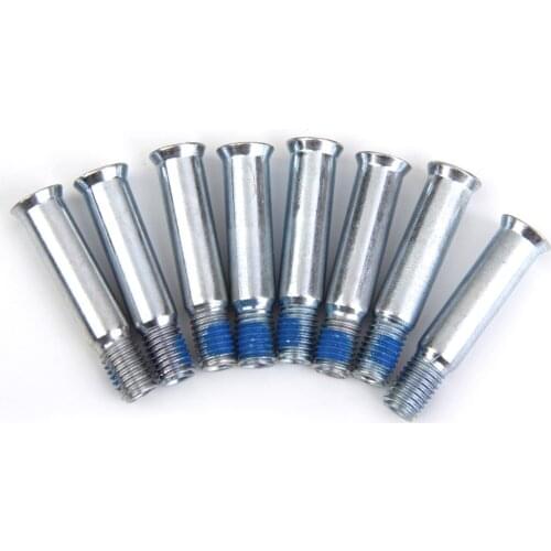 MagiDeal Durable Steel Roller Skate Shoes Single Face Spikes Nail Screws 35/38MM 8PCS for Outdoor Funny Games Parts Access