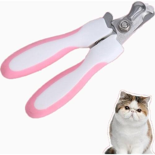 Professional Pet Cat Dog Nail Clipper Cutter with Rasp Stainless Steel Grooming Scissors Clippers for Pet Dog Grooming Supplies