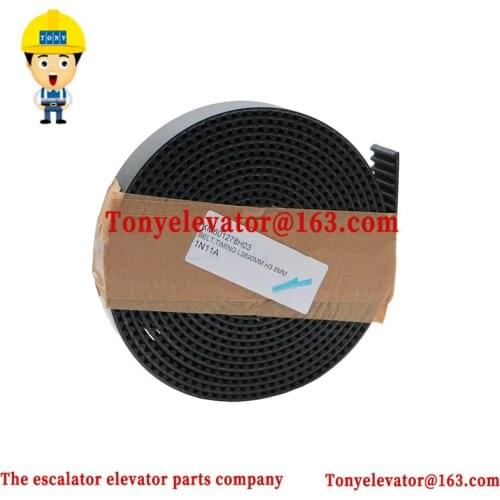 KM601278H03 5M-25 Elevator Belt Length 3890mm Width 25mm Pitch 5mm H3.8MM