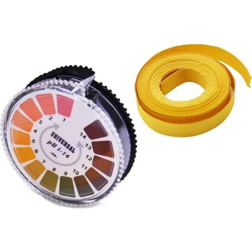 5M 1-14 PH Test Paper Alkaline Acid Indicator Paper For Water Quality Saliva Urine PH Test Tape Type