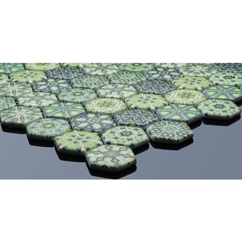 B and q mosaic tiles FBDJ 89