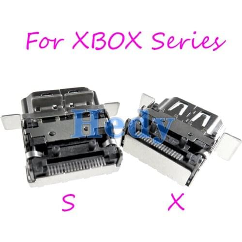 10pcs Original new HD Port For XBOX Series S X HDMI-compatible Port Socket Interface for Microsoft XBOXSeries HDMI-compatible