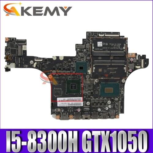 Akemy For Lenovo Y730-17ICH Notebook Motherboard DLPY5 / DLPY7 LA-G131P CPU i5-8300H GPU GTX1050 Tested 100% Work