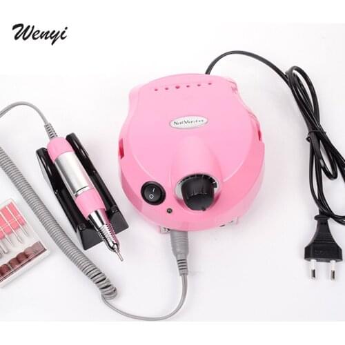 30000RPM Electric Nail Drill Machine Nail Art Equipment Manicure Kit Nail Drill File Bit Sanding Bands Accessory Nail Art Tools
