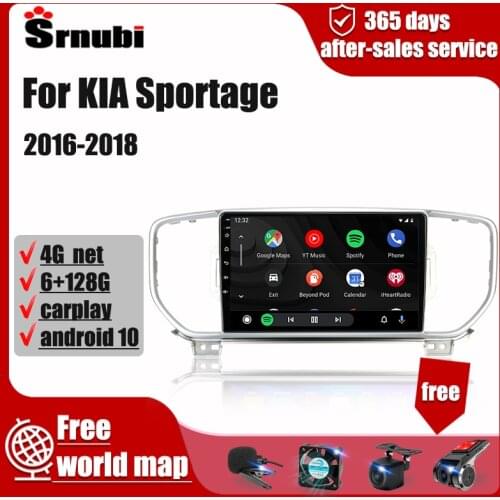 For KIA Sportage 4 KX5 2016-2018 Android Car Radio Multimedia Video Navigation 2 din DVD stereo Head Unit carplay speakers audio