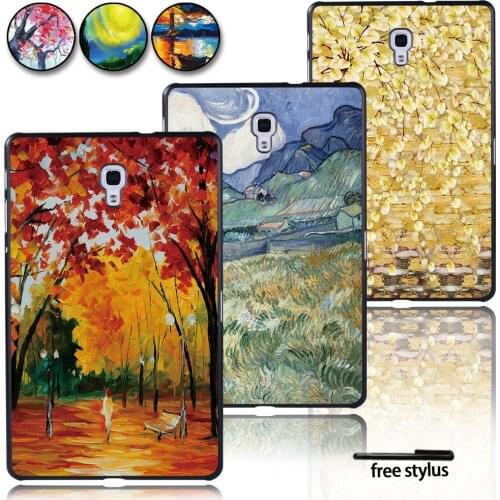 Tablet Case for Samsung Galaxy Tab A T590 T595 10.5 Inch Print Hard Case Back Cover