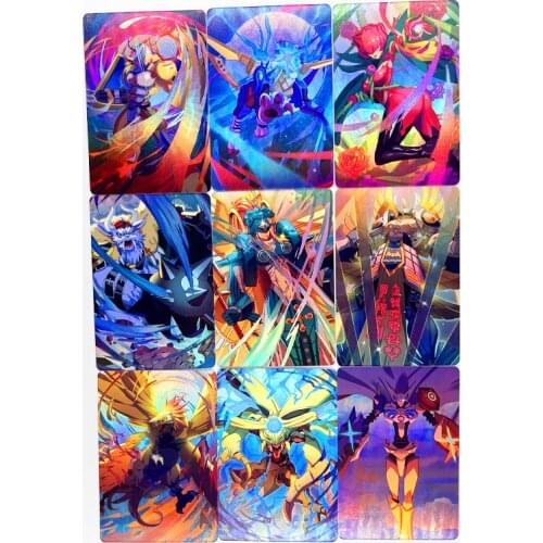 9pcs/set Digimon Digital Monster Toys Hobbies Hobby Collectibles Game Collection Anime Cards