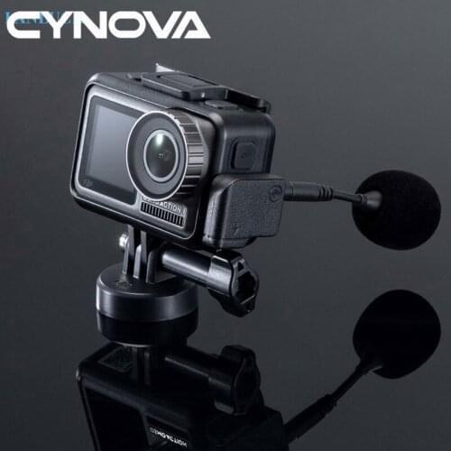 CYNOVA for DJI Osmo Action 3.5mm USB-C Adapter for OSMO Action Camera Enhances Sound Quality Charging Data Transmission