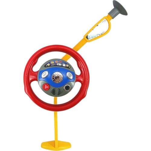 Children Playing Toy Funny Electronic Backseat Driver Car Seat Steering Wheel Kids Children Driving Toy