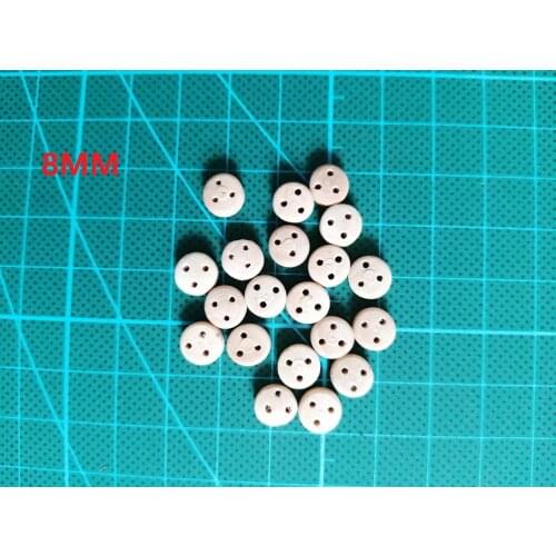 Φ8MM Wooden Pulley Ship model building kits accessories 20pcs/set wholesale