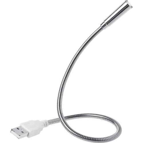 USB Flexible Light Keyboard Lamp Rechargeable Adjustable Hose Night Illumination Plug And Play For PC Computer Desktop Book