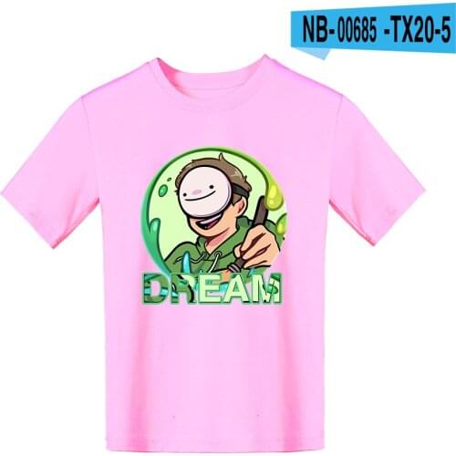 2021 Dreamwastaken Boy T-Shirt Fashion 3D Print Kid T-Shirts For Boy Short Sleeve Baby Girls T Shirt Harajuku Childrens Clothes