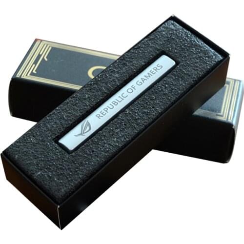 ROG keycap transparent keycap custom LOGO silver/black space keycap professional customization