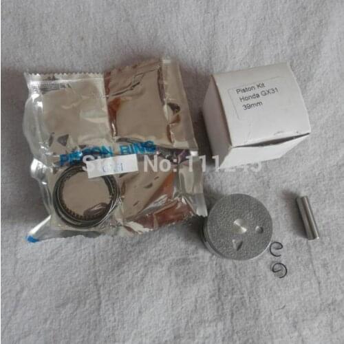 GX31 PISTON KIT 39mm FOR HONDA 31CC 4 CYCLE CYLINDER RING SET WRIST PIN CLIP ASSEMBLY STRIMMER BRUSHCUTTER POWER TOOLS PARTS