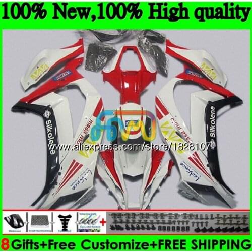 Red white hot Injection For KAWASAKI ZX-10R 1000CC ZX1000 ZX 10 R 26BS.24 ZX 10R 1000 ZX10R 16 17 18 2016 2017 2018 OEM Fairings