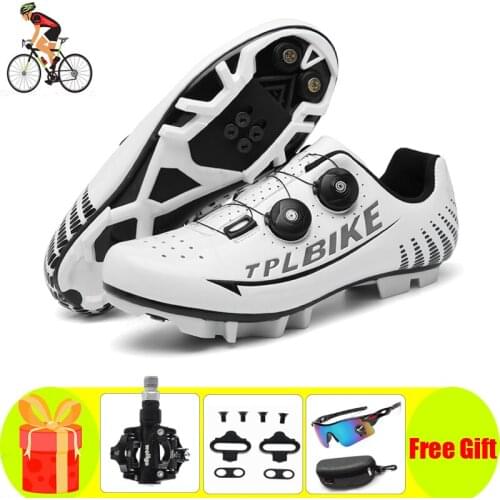 MTB Cycling Shoes Men Outdoor Sports Self-locking Nonslip Sapatilha Ciclismo Mountain Bike Sneakers Racing Women Bicycle Shoes