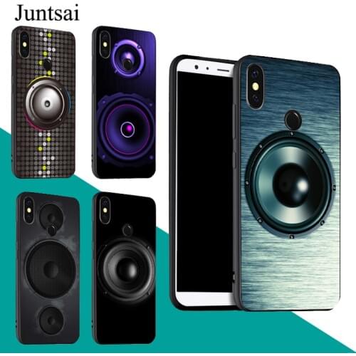 Massive Music Speakers Soft TPU Case For Redmi Note 9 Pro 9S 8T 8 Pro 9A 9C For Mi 9 9T Note 10 Lite For POCO X3 Couqe