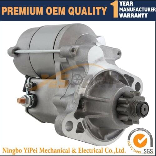 6669633 New Starter For Bobcat Excavator 320C 322 322C 322D Kubota 228000-6650