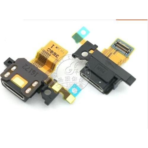 New USB Dock Connector Charging Port For Sony Xperia X F5121 F5122 USB Charger Plug Flex Cable Replacement Parts