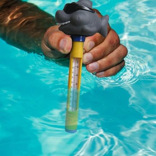 Abs Plastic Swimming Pool Floating Thermometer Bathtub Spa Hot Tub Fish Ponds Water Temperature Measuring Meter Animal Shaped