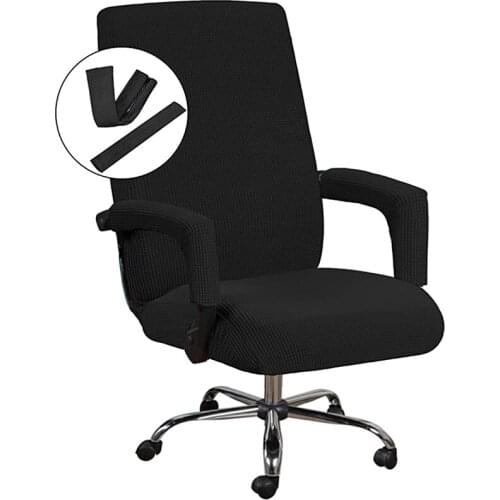 Plaid Lift Office Chair Cover Boss Desk Seat Covers for Computer Modern Rotating Armrest Chair Seat Case Furniture Protectors