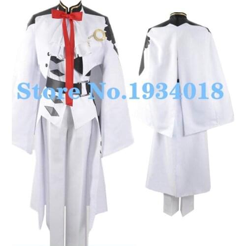 Seraph Seraph of the end Ferid Bathory Uniform Outfit Anime Cosplay Costumes Full Set