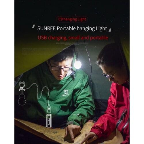 SUNREI C9 Portable Light for emergency/camping