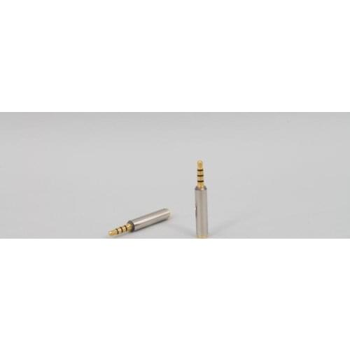 Gold-plated plug 3.5mm Adapter Converter CTIA to OMTP For Headphones Handsfree Earphones