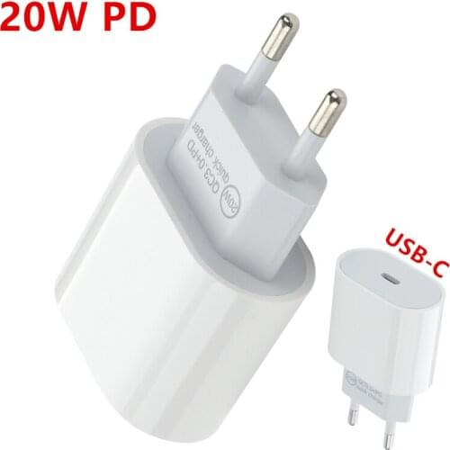 20W PD Fast Charging Usb C Charger For Apple iphone 12 Pro MAX 12 Mini 11 13 PD Charger For AirPods Max iPad air 4 2020 iPad Pro