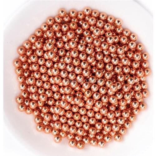 0.22 inch 5.588mm Copper plated BB balls hunting balls slingshot balls bearing balls 1400PCS/KG
