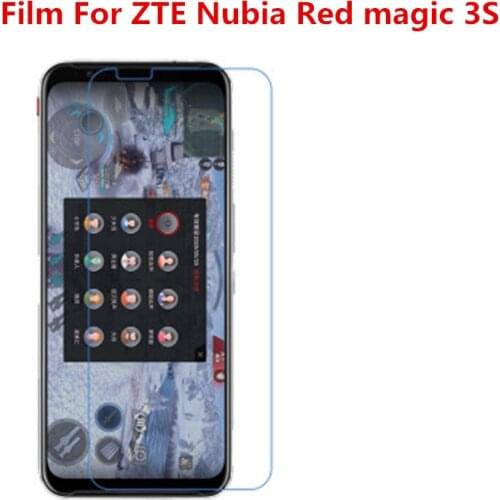 1/2/5/10 Pcs Ultra Thin Clear HD LCD Screen Protector Film With Cleaning Cloth Film For ZTE Nubia Red Magic 3S
