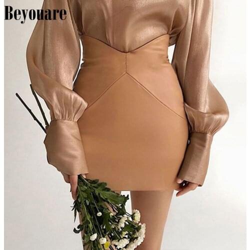 Beyouare Pencil Skirts With Flowers
