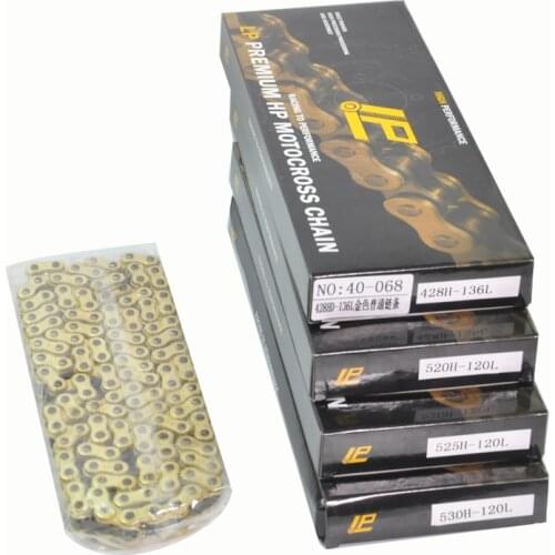 428 520 525 530 120 Link Motorcycle Chain for HONDA SUZUKI YAMAHA KAWASAKI BMW DUCATI GASGAS Motorcycle Tricycle ATV UTV