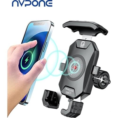 Motorcycle Cellphone Holder For Motor Bicycle Telephone Mount Cellphone Stand Wireless Chargers Mobile phone Support Motorcycle