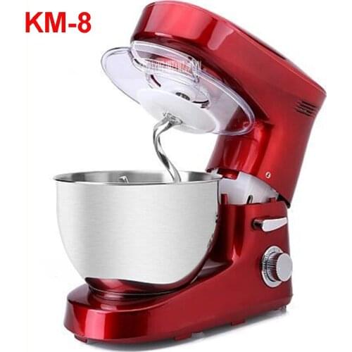 KM-8 Electric 6L chef home kitchen cooking stand cake food egg machine pasta mixer bread 220V/ 50 Hz 1200 W Food Mixers