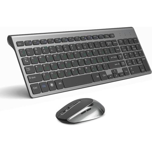 JOYACCESS Russian Wireless Keyboard Mouse Set Ergonomic Mouse PC Mause Silent Button Keyboard and Mouse Combo 2.4G for Laptop PC